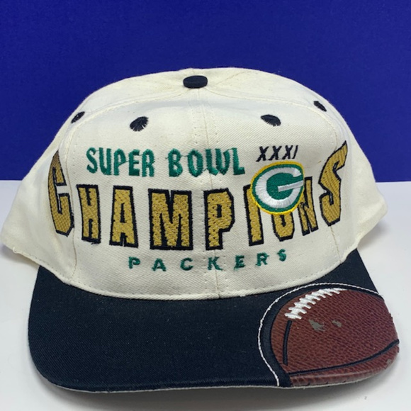 Game Day Other - Green Bay Packers super bowl hat xxxi leather ball